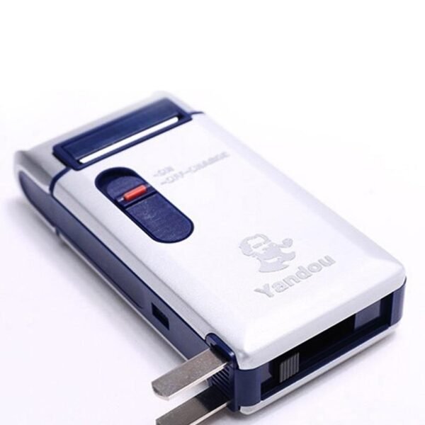 Portable Rechargeable Electric Shaver for Men | Lightweight, Ergonomic, 65-Min Usage