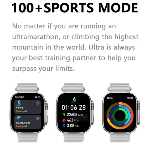 HD8 Ultra Smart Watch - Image 3