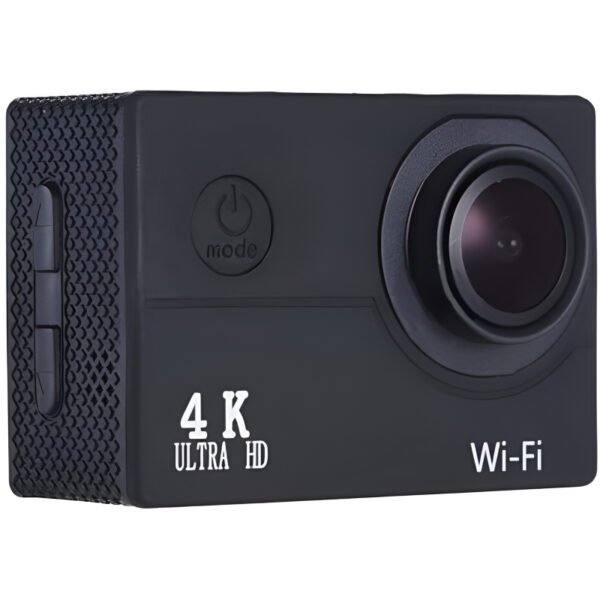 4K Ultra HD Action Camera – Waterproof 30M, 2.0" LCD Screen, WiFi-Enabled Sports DV
