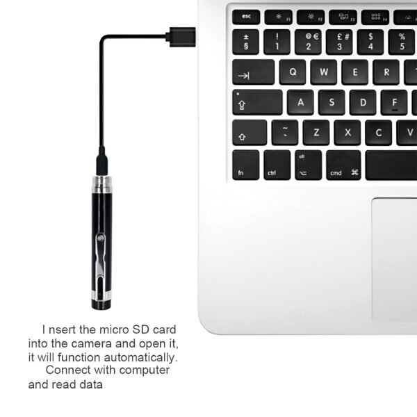 V7 HD Pen Camera with Audio Recording, Motion Detection, Bluetooth Connectivity & 1080p HD Video