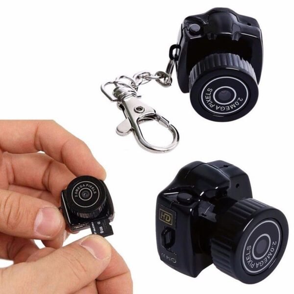 Mini Keychain Camera Micro DVR Camcorder – Portable 480P Webcam & Voice Recorder