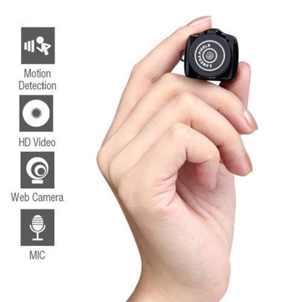 Mini Keychain Camera Micro DVR Camcorder – Portable 480P Webcam & Voice Recorder