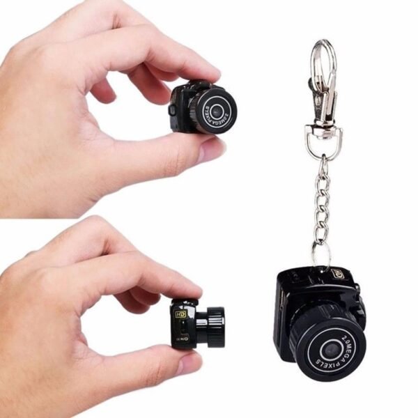 Mini Keychain Camera Micro DVR Camcorder – Portable 480P Webcam & Voice Recorder