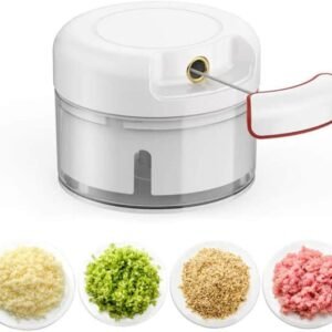 Mini Powerful Meat Grinder Hand-power Food Chopper Mincer Mixer