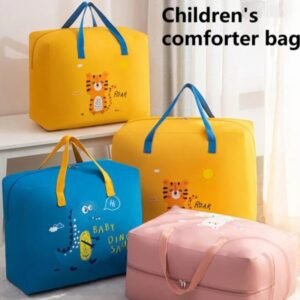 Portable Baby Dinosaur Storage Bag – Cute Cloth Organizer & Handbag