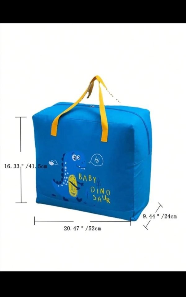 Portable Baby Dinosaur Storage Bag – Cute Cloth Organizer & Handbag