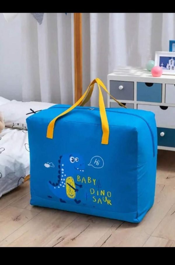 Portable Baby Dinosaur Storage Bag – Cute Cloth Organizer & Handbag