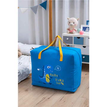 Portable Baby Dinosaur Storage Bag – Cute Cloth Organizer & Handbag