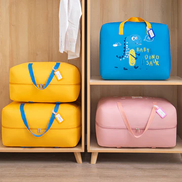 Portable Baby Dinosaur Storage Bag – Cute Cloth Organizer & Handbag