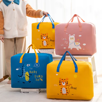 Portable Baby Dinosaur Storage Bag – Cute Cloth Organizer & Handbag