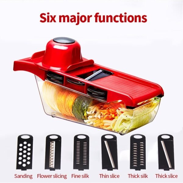 10 in 1 Mandoline Vegetable Slicer Cutter with Box - Image 3