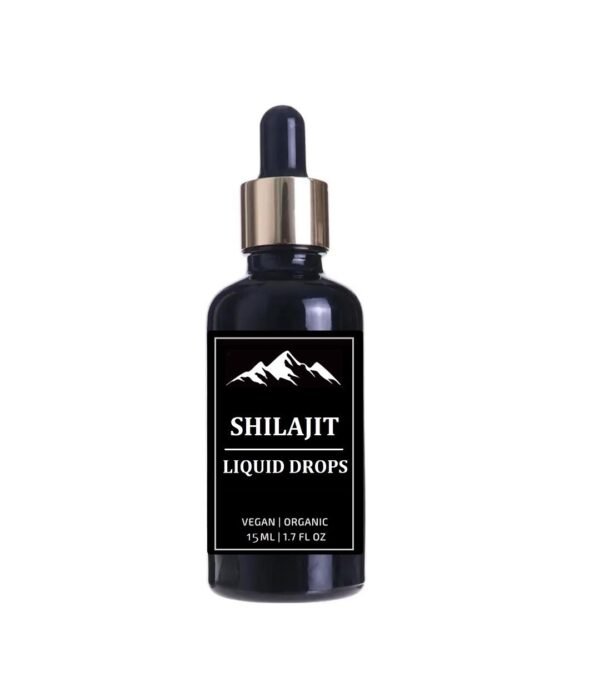 pure organic himalayan shilajit drops 15 ml