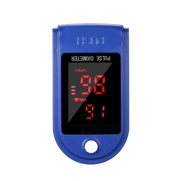 Fingertip Pulse Oximeter | Accurate Blood Oxygen Saturation Detector & Pulse Rate Monitor | Portable & User-Friendly Design