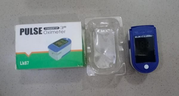 Fingertip Pulse Oximeter | Accurate Blood Oxygen Saturation Detector & Pulse Rate Monitor | Portable & User-Friendly Design