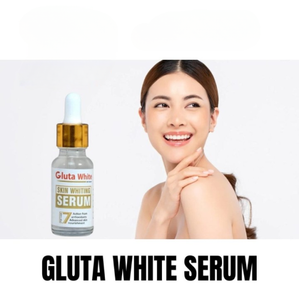 gluta white face glowing serum glutathione based brightening serum