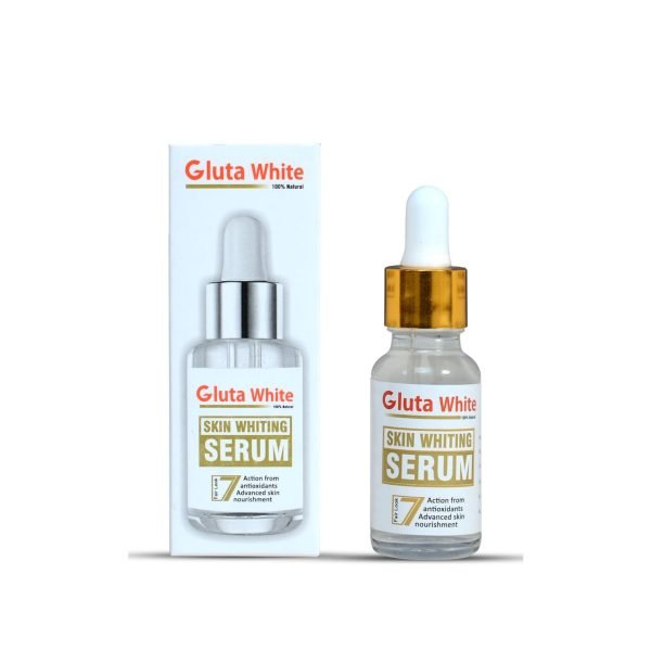 gluta white face glowing serum glutathione based brightening serum