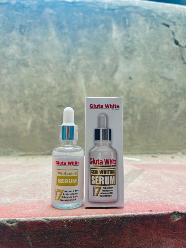 gluta white face glowing serum glutathione based brightening serum