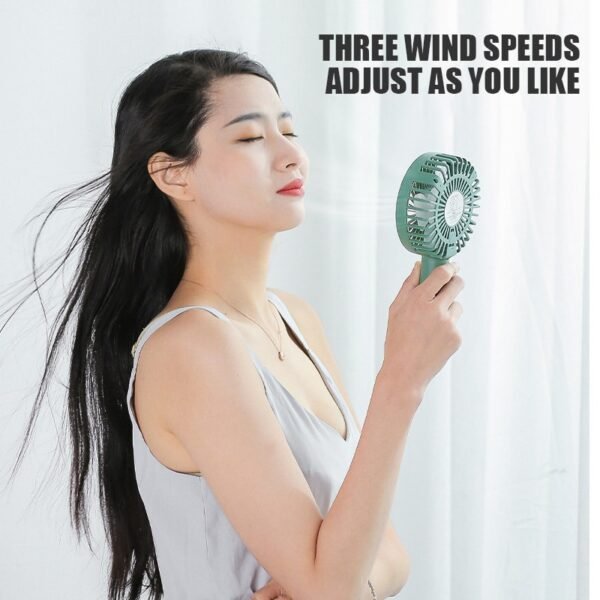 Handheld Mini Fan Portable USB Charging - Image 3