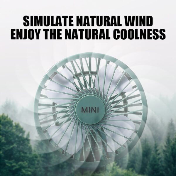 Handheld Mini Fan Portable USB Charging - Image 4