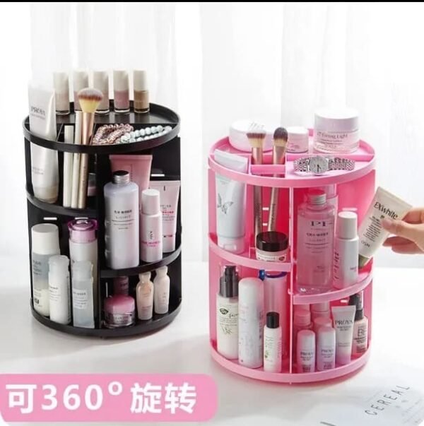 360 Rotating Cosmetic & Jewellery Organizer - Image 3