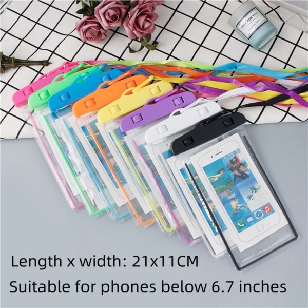 Water proof mobile cover Sealed Waterproof Phone Case For Iphone and andriod - Image 2