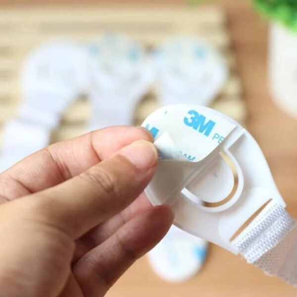 Cabinet Door Drawers Refrigerator Toilet Safety Plastic Lock For Child Kid Baby Safety Lock - Image 3
