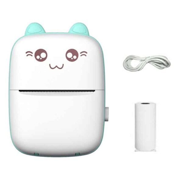 Portable Mini Printer Hot Printing Self-adhesive Thermal Inkless Wireless Printer - Image 3