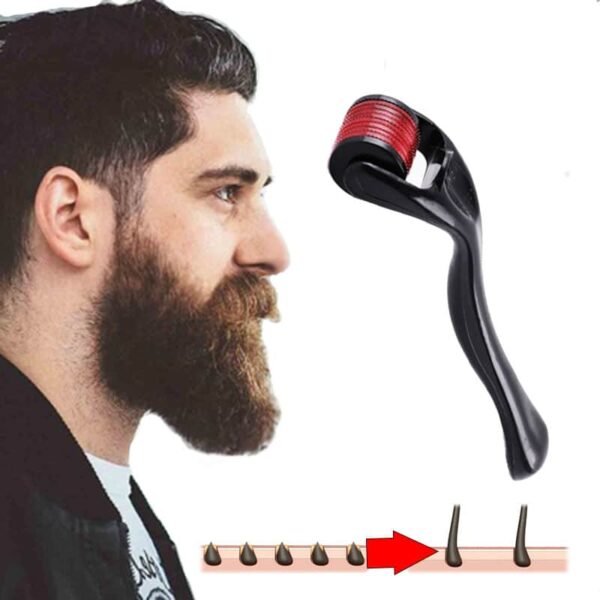 540 Derma Roller for Hair Growth Beard Facial Skin Care Micro Needle Roller Treatments - Image 3