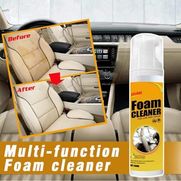 Foam Cleaner Spray Multi-purpose Anti-aging Cleaner Tools Car Interior - Image 6