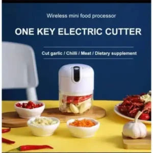 New Mini Electric Food Chopper Multifunctional Portable Cordless Garlic Ginger Food Processor(random Color )