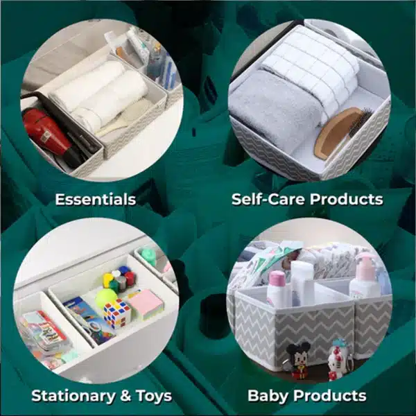 Pack Of 6 Drawer Organizers - Image 3