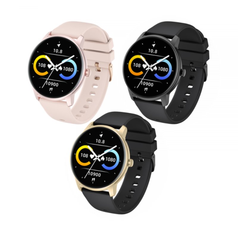 WIWU SW03 Smartwatch – Waterproof IP68, 1.28” TFT LCD, Fitness Tracker, Multi-Sport Modes
