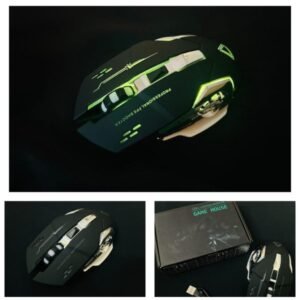 Wireless Rechargeable LED Gaming Mouse – Ultimate Performance for PC, Laptop, and Pro Gamers.