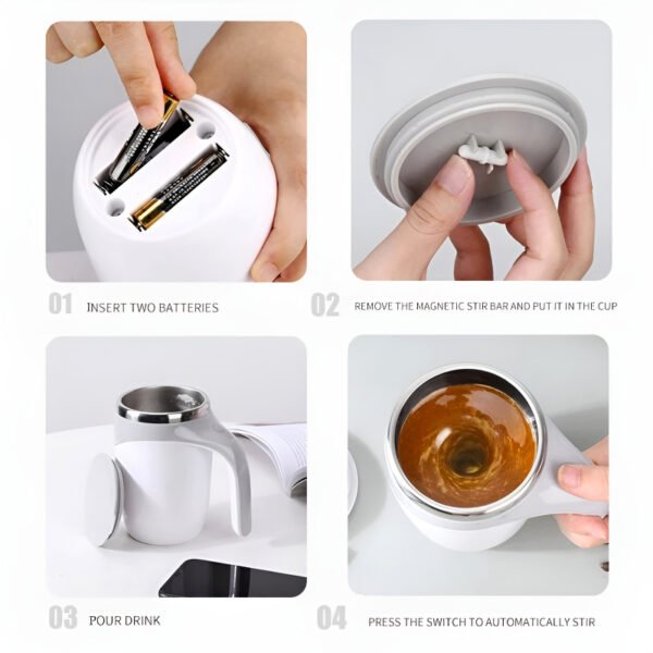 Automatic Magnetic Mixer Cup (Model: DTM-630)