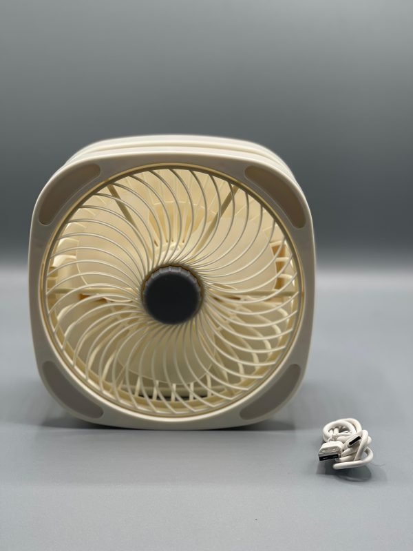 Jiake Folding Storage Lamp Fan 2000mAh | JK-F670 Portable USB Rechargeable Handheld Fan for Personal Use